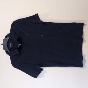 Express Navy Blue Short Sleeve Polo Shirt size XS